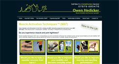 Desktop Screenshot of muscleactivationtechniques.co.uk